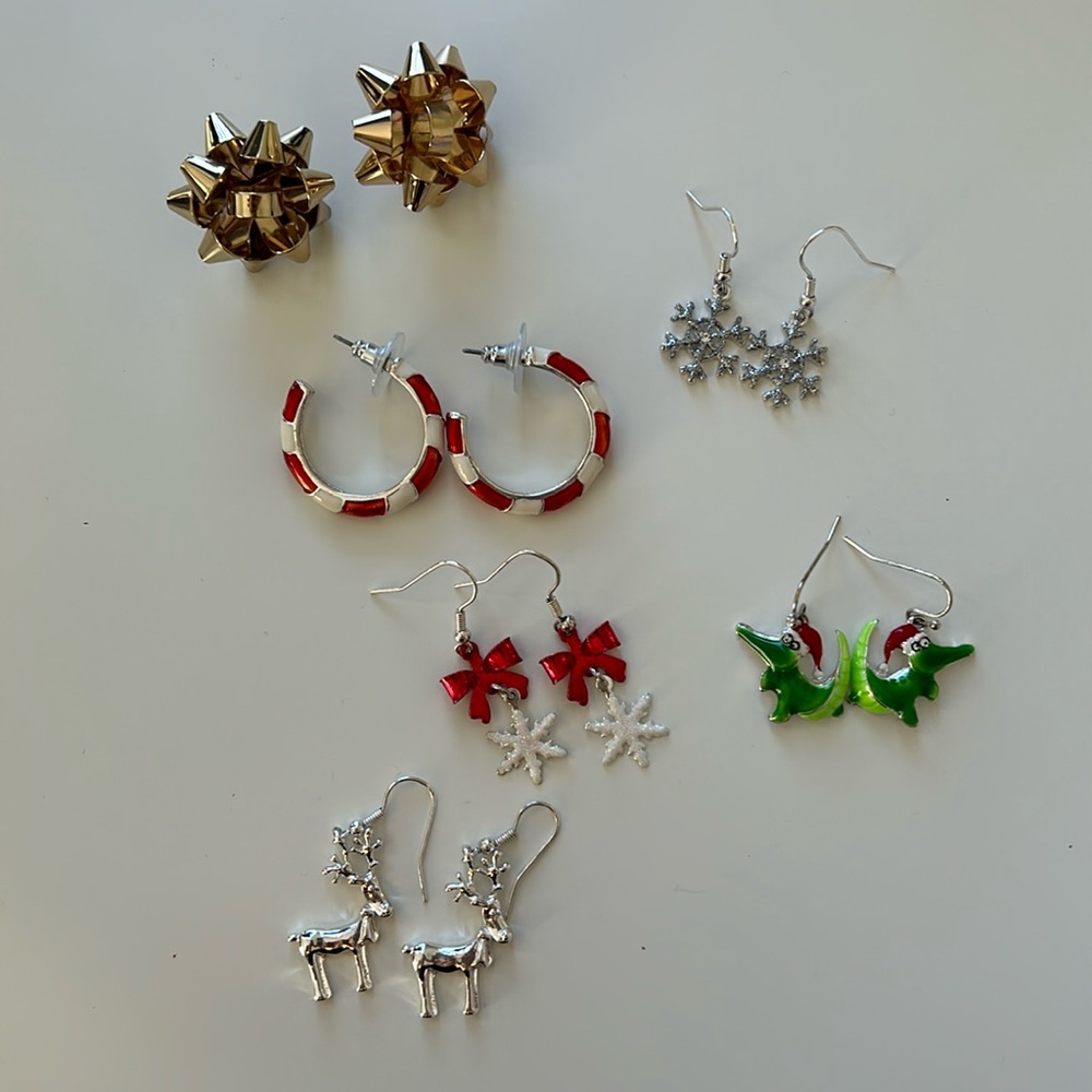 Set of Holiday Earrings